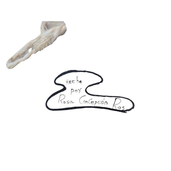 Hand-Painted Terra Cotta Wall Plate By Rosa Concepción Rios 12in - Picture 6 of 8